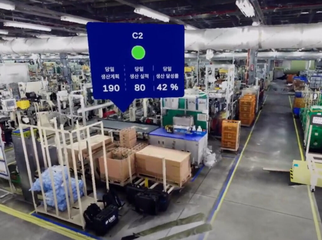 Showcasing live data integrated with your digital twin