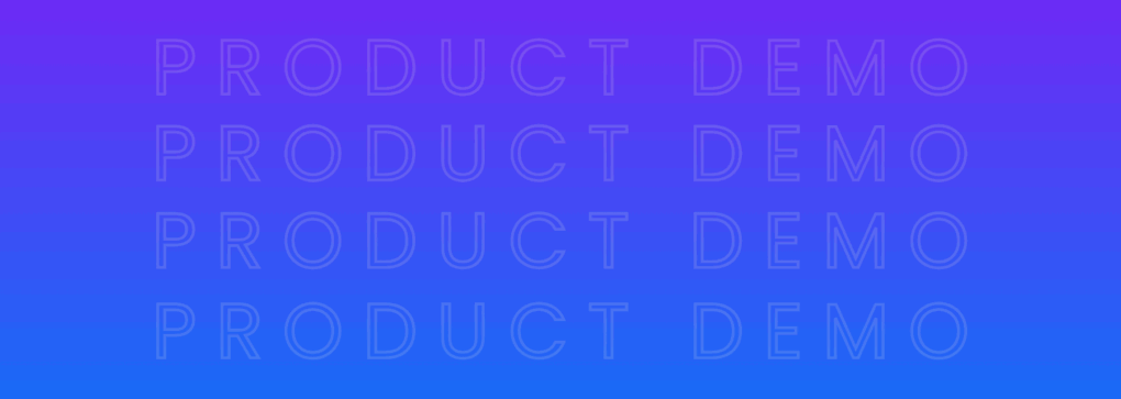 Live Product Demo 25.2