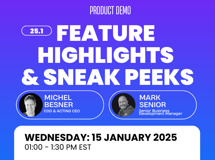 Release 25.1 product demo