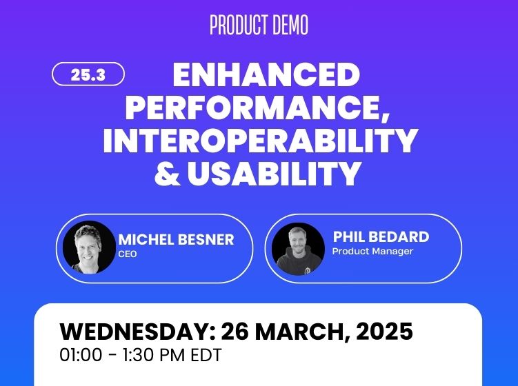 Release 25.3 product demo