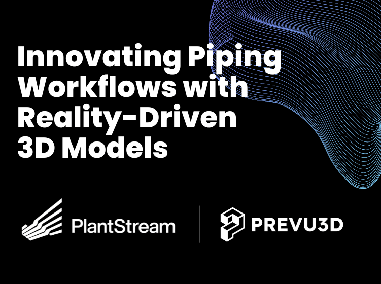 Prevu3D-PlantStream Piping Workflow
