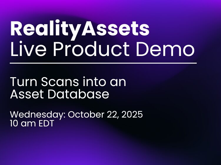 RealityAssets™ Live Product Demo – Turn Scans into an Asset Database