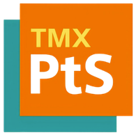 Siemens Tecnomatix Process Simulate Plugin for As built Manufacturing Simulation | Prevu3d Logo with an Orange Square Containing the Text tmx and pts Layered over a Teal Rectangle Prevu3d